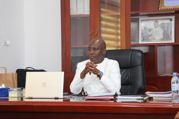 M. Aboubacar Kourouma, Directeur Général de l’AGETIPE M. Aboubacar Kourouma, Directeur Général de l’AGETIPE