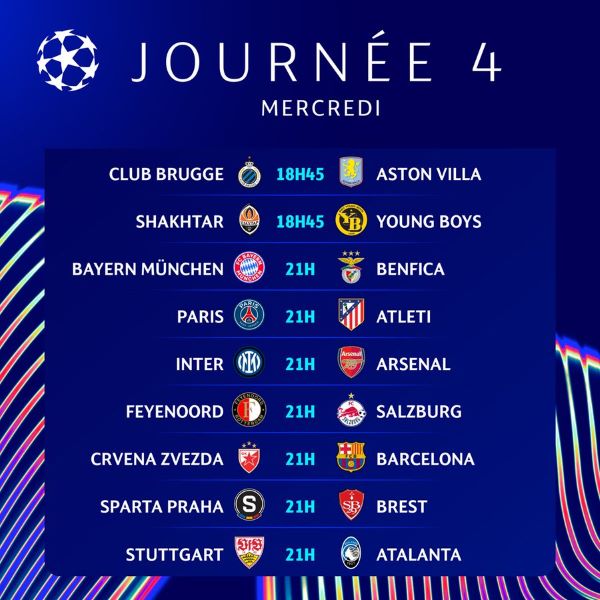 LCD. J4 (acte II): PSG-Atlético, l’affiche de ce soir! LCD. J4 (acte II): PSG-Atlético, l’affiche de ce soir!