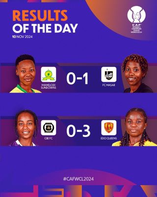 LDC (F). Phase de poules / Groupe B: Les Nigérianes rejoignent les Égyptiennes en tête ! LDC (F). Phase de poules / Groupe B: Les Nigérianes rejoignent les Égyptiennes en tête !