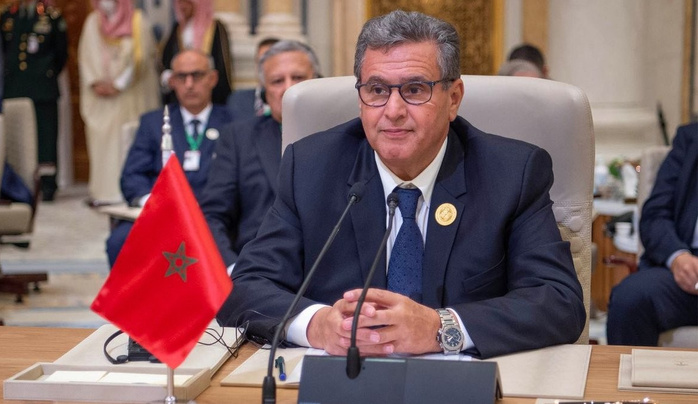 Sommet arabo-islamique: SM le Roi place la cause palestinienne au rang des constantes de la politique étrangère du Royaume, affirme Akhannouch Sommet arabo-islamique: SM le Roi place la cause palestinienne au rang des constantes de la politique étrangère du Royaume, affirme Akhannouch