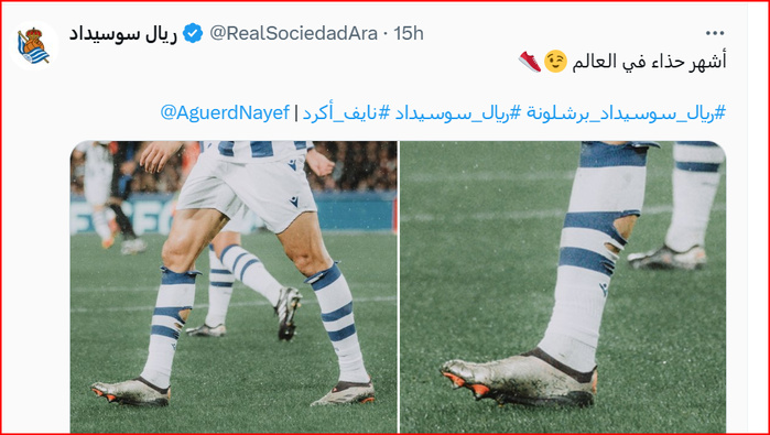 Sarcasme '' sociédadien'' ! Sarcasme '' sociédadien'' !