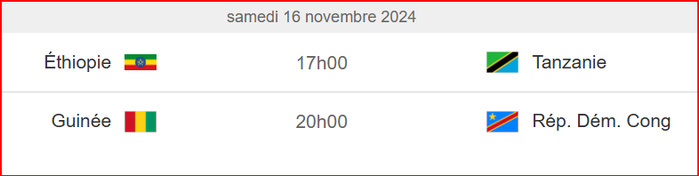 Qualifs. CAN Maroc 25 / J5 : 24 matchs au programme dont Gabon-Maroc  Qualifs. CAN Maroc 25 / J5 : 24 matchs au programme dont Gabon-Maroc