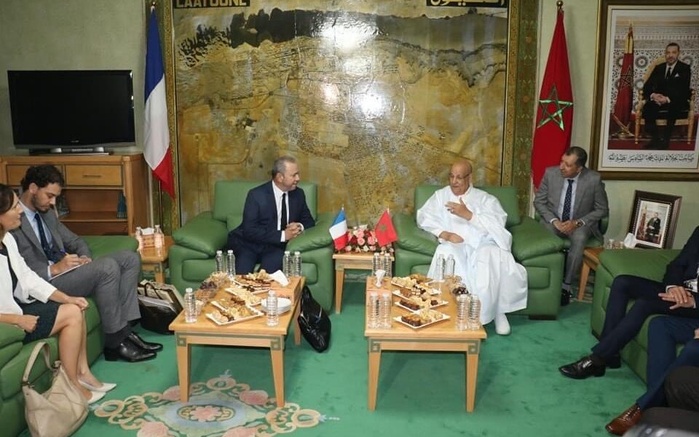 Depuis Laâyoune, Lecourtier réaffirme l'engagement de la France à accompagner le développement des provinces du sud Depuis Laâyoune, Lecourtier réaffirme l'engagement de la France à accompagner le développement des provinces du sud
