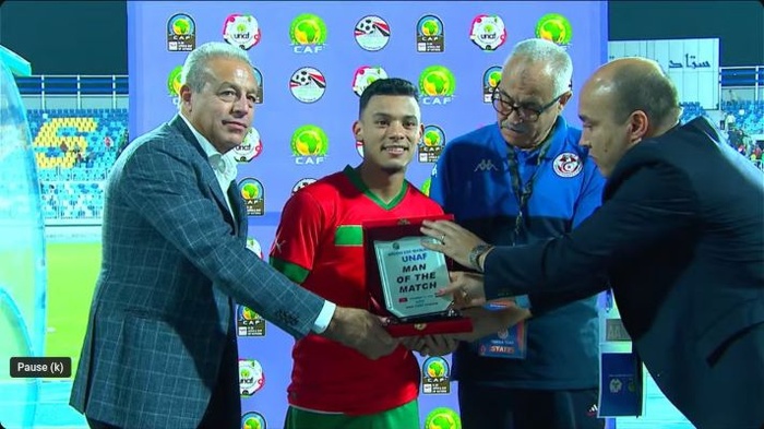 Mouad Dahak MVP du match Mouad Dahak MVP du match