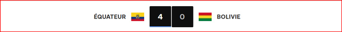 Qualifs. AMS. CDM 26/ J11: L’Argentine battue, le Brésil accroché ! Qualifs. AMS. CDM 26/ J11: L’Argentine battue, le Brésil accroché !