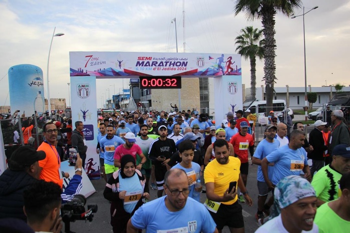 Semi-marathon d'El Jadida: Oualid Jaouadi et Marwa Chihab remportent la 7ème édition Semi-marathon d'El Jadida: Oualid Jaouadi et Marwa Chihab remportent la 7ème édition