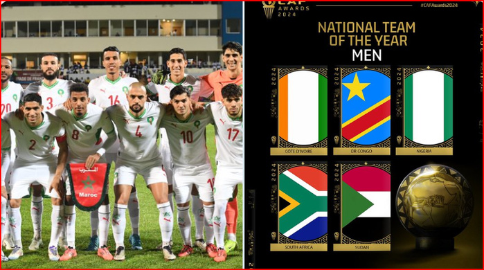 Awards CAF 24: Meilleure équipe nationale: Le Maroc écarté, le Soudan retenu !!!! Awards CAF 24: Meilleure équipe nationale: Le Maroc écarté, le Soudan retenu !!!!