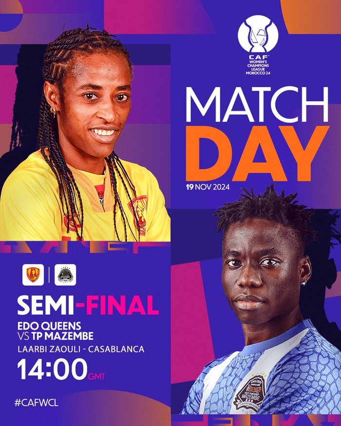 LDC (f). Demi-finales : AS FAR - Massar FC pour une place en finale (18h00) LDC (f). Demi-finales : AS FAR - Massar FC pour une place en finale (18h00)