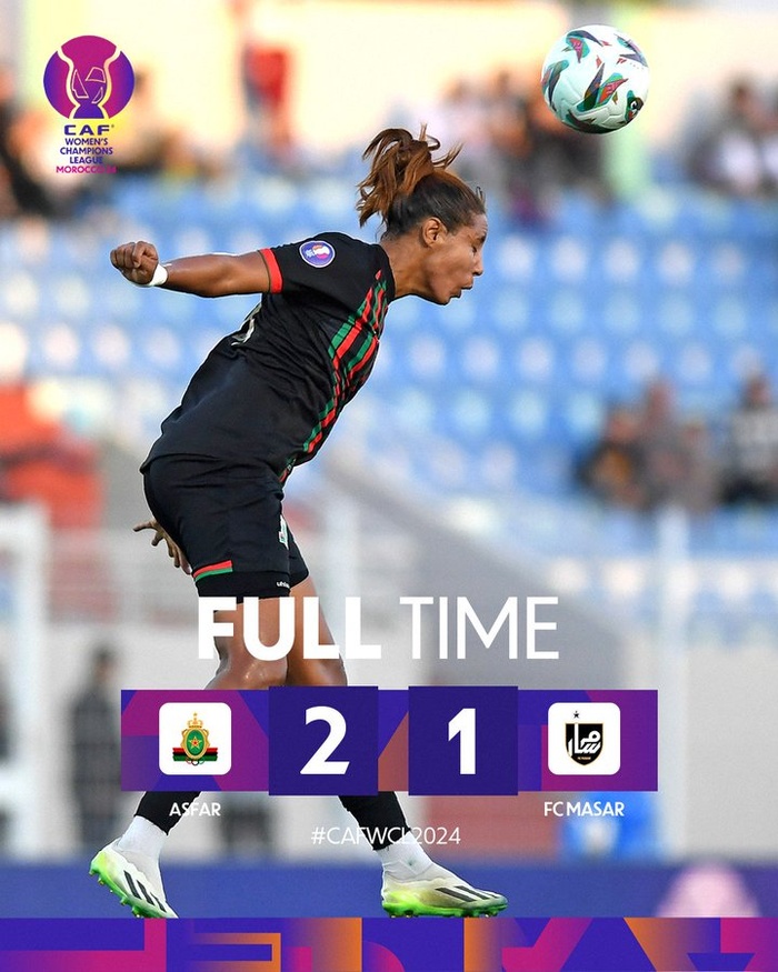 LDC (f) : L’AS FAR finaliste ( Vidéo des dernières minutes de la demi-finale ) ! LDC (f) : L’AS FAR finaliste ( Vidéo des dernières minutes de la demi-finale ) !