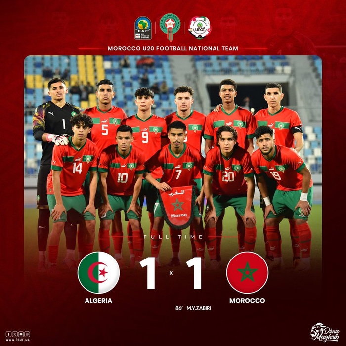 UNAF U20 : Maroc-Algérie : Les Lionceaux méritent mieux que le nul ! UNAF U20 : Maroc-Algérie : Les Lionceaux méritent mieux que le nul !
