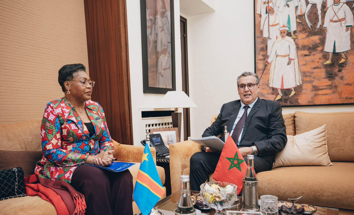 Aziz Akhannouch s’entretient à Rabat avec son homologue de la RDC Aziz Akhannouch s’entretient à Rabat avec son homologue de la RDC
