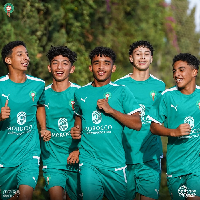 FRMF / Équipe nationale U15: Espagne-Maroc ce jeudi avant midi FRMF / Équipe nationale U15: Espagne-Maroc ce jeudi avant midi