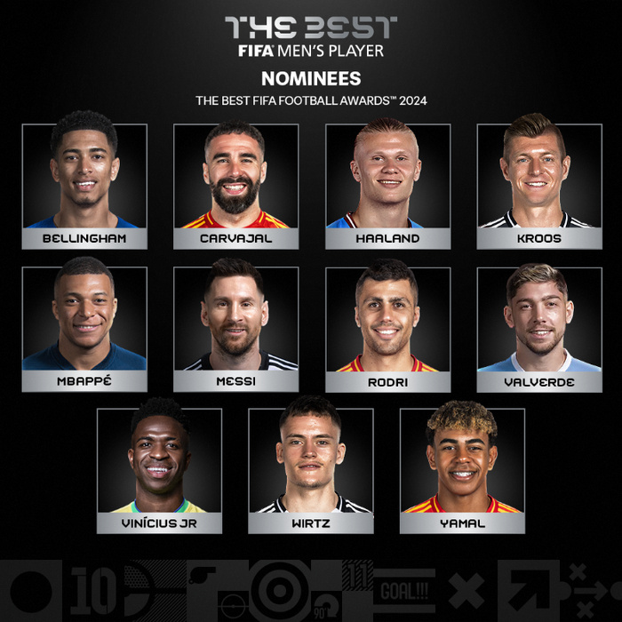 The Best FIFA Football Awards 2024/Les nominés dévoilés : Bounou ,Rahimi et Hakimi cités ! The Best FIFA Football Awards 2024/Les nominés dévoilés : Bounou ,Rahimi et Hakimi cités !