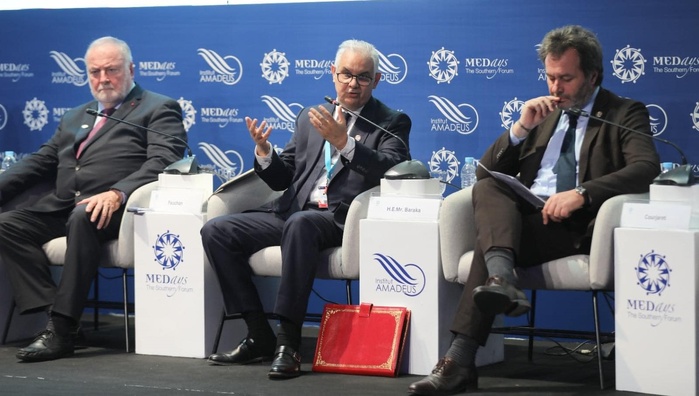 Nizar Baraka : "Nous avons la responsabilité de bâtir des solutions innovantes pour garantir un accès continu à l'eau" Nizar Baraka : "Nous avons la responsabilité de bâtir des solutions innovantes pour garantir un accès continu à l'eau"