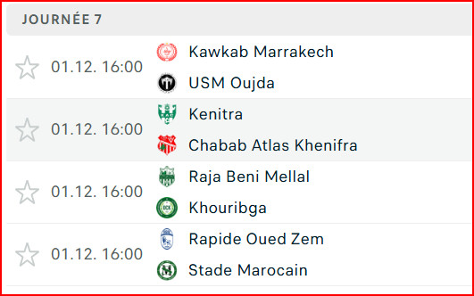 Botola DII. J7 / Le MCO, battu à domicile, avec seulement 13 joueurs sur la feuille d’arbitrage  !?? Botola DII. J7 / Le MCO, battu à domicile, avec seulement 13 joueurs sur la feuille d’arbitrage  !??