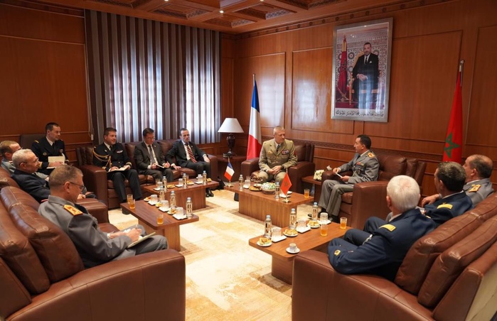 Le Chef d’Etat-Major des Armées françaises reçu par Mohammed Berrid  Le Chef d’Etat-Major des Armées françaises reçu par Mohammed Berrid