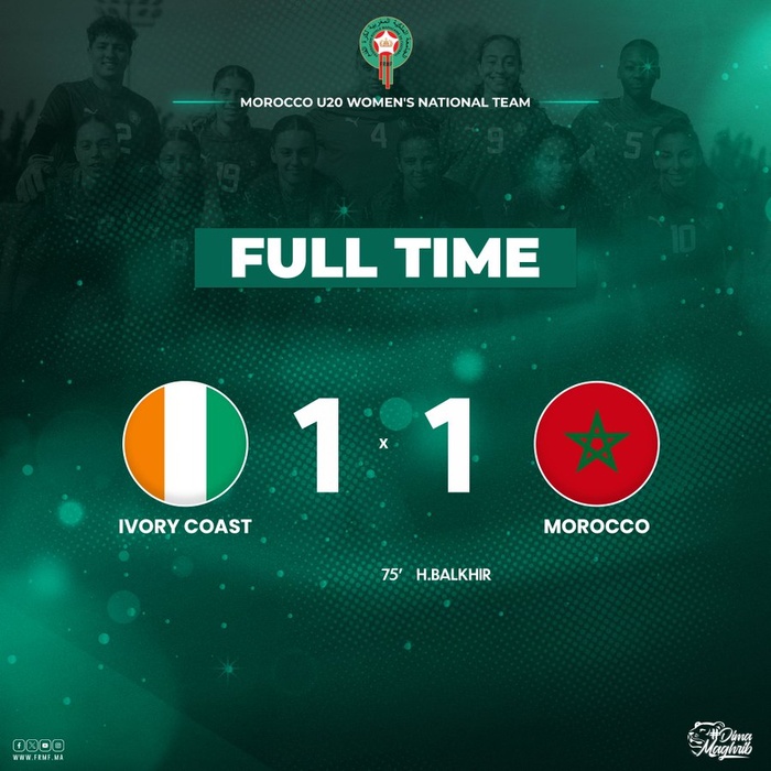 Prépa. Eliminatoires CAN (F) U20: La Côte d’Ivoire et le Maroc dos à dos Prépa. Eliminatoires CAN (F) U20: La Côte d’Ivoire et le Maroc dos à dos