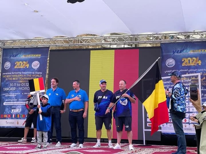 « Yockey Master »: La Belgique remporte le concours international de pêche à Tanger « Yockey Master »: La Belgique remporte le concours international de pêche à Tanger