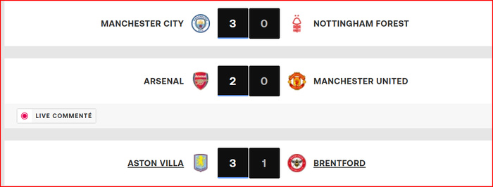 PL. J -14 / Mercredi soir : Arsenal dominateur, Liverpool stoppé, City convalescent ! PL. J -14 / Mercredi soir : Arsenal dominateur, Liverpool stoppé, City convalescent !