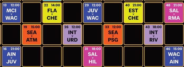 FIFA World Cup 25: Le programme du Wydad FIFA World Cup 25: Le programme du Wydad