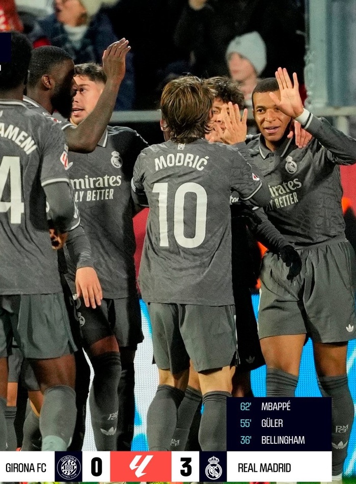 Liga. J16 : A pas feutrés, le Real bientôt leader ! Liga. J16 : A pas feutrés, le Real bientôt leader !