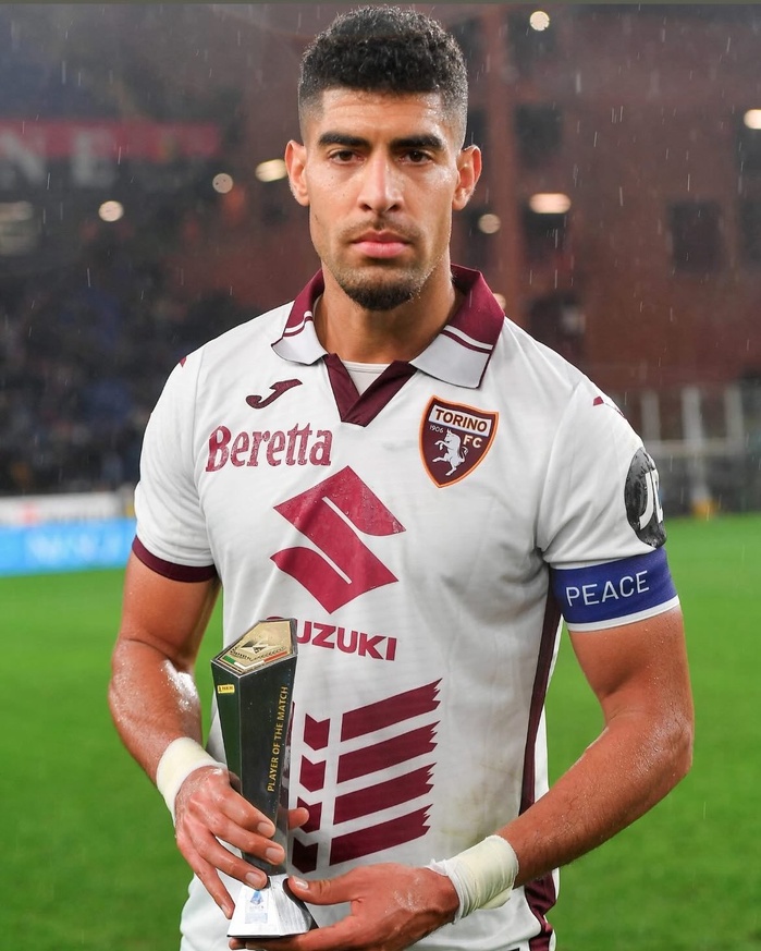 Adam Massina était désigné samedi MVP du match Genoa-Torino ! Adam Massina était désigné samedi MVP du match Genoa-Torino !