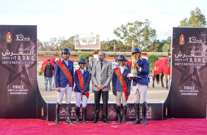 Saut d'obstacles : Le club équestre Oued Ykem remporte la Coupe du Trône Saut d'obstacles : Le club équestre Oued Ykem remporte la Coupe du Trône
