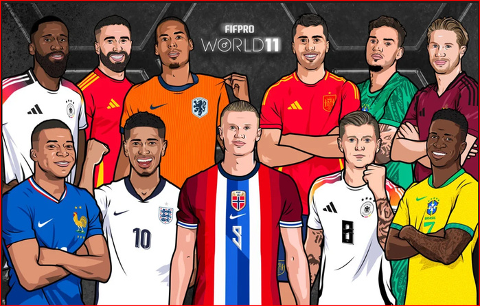 FIFPRO World 11: Hakimi absent ! FIFPRO World 11: Hakimi absent !