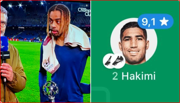 LDC. J6/ Salzbourg vs PSG : Hakimi spolié du trophée de MVP ! LDC. J6/ Salzbourg vs PSG : Hakimi spolié du trophée de MVP !