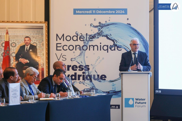 Stress hydrique : Nizar Baraka ouvre le Water Future Forum Stress hydrique : Nizar Baraka ouvre le Water Future Forum