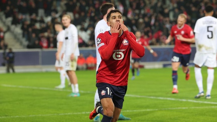 Ligue des champions : Osame Sahraoui désigné homme du match face à Sturm Graz Ligue des champions : Osame Sahraoui désigné homme du match face à Sturm Graz