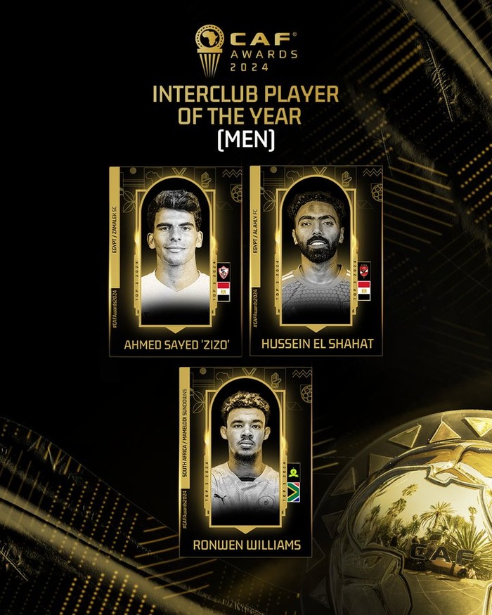 CAF Awards 2024: Les listes finales des nominés commencent à tomber  CAF Awards 2024: Les listes finales des nominés commencent à tomber