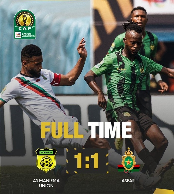 LDC. J3: Maniema et l’AS FAR  dos à dos LDC. J3: Maniema et l’AS FAR  dos à dos