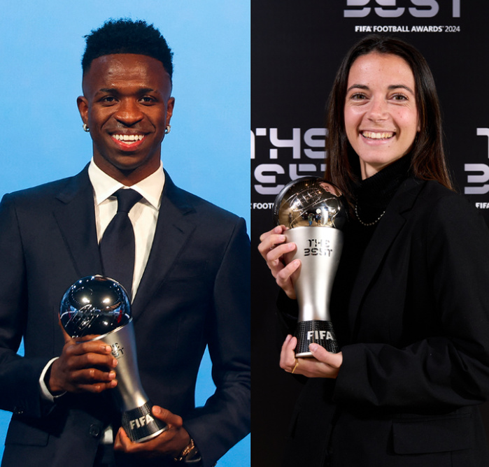 Prix ‘’ The Best FIFA 24: Vinicius, Bonmati et Ancelotti lauréats Prix ‘’ The Best FIFA 24: Vinicius, Bonmati et Ancelotti lauréats