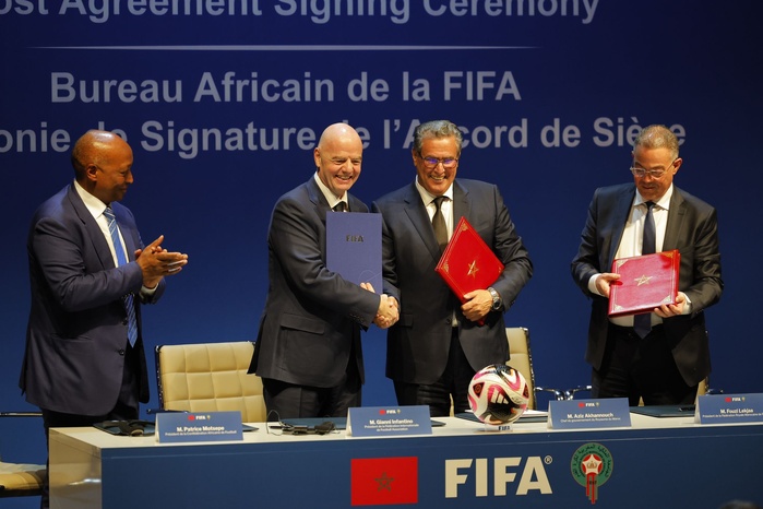 Foot mondial : La FIFA établit son 3e bureau régional au Maroc (Rabat) Foot mondial : La FIFA établit son 3e bureau régional au Maroc (Rabat)