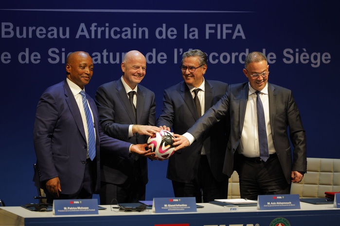 Foot mondial : La FIFA établit son 3e bureau régional au Maroc (Rabat) Foot mondial : La FIFA établit son 3e bureau régional au Maroc (Rabat)