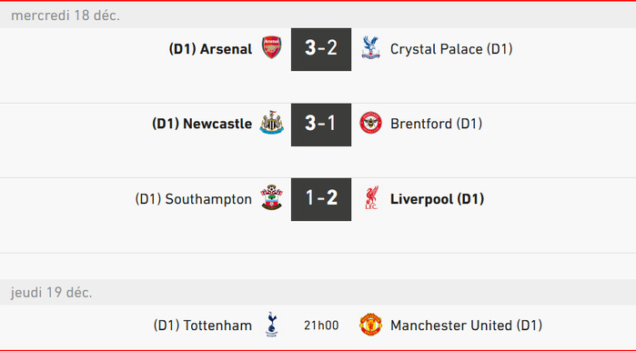 Angleterre . 1/4 (F) . Coupe de la Ligue : Tottenham vs Manchester United ce soir Angleterre . 1/4 (F) . Coupe de la Ligue : Tottenham vs Manchester United ce soir