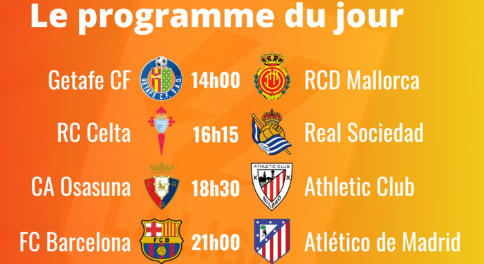 Liga : Barça-Atlético, ce soir, sans Yamal Liga : Barça-Atlético, ce soir, sans Yamal