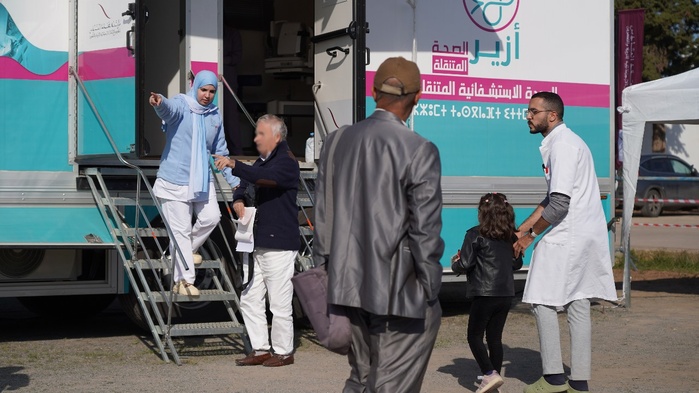 La Fondation Mohammed VI lance le Centre de Diagnostic Médical Mobile au profit de la famille de l’enseignement La Fondation Mohammed VI lance le Centre de Diagnostic Médical Mobile au profit de la famille de l’enseignement