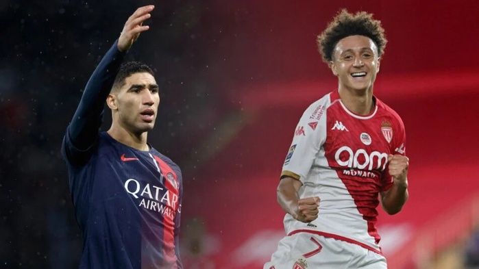 Ligue 1 : Hakimi et Ben Seghir dans l’équipe type de la phase aller Ligue 1 : Hakimi et Ben Seghir dans l’équipe type de la phase aller