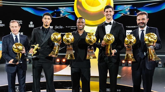 Les Globe Football Awards 2024 : Vinicius et Aitana Bonmati les Meilleurs ! Les Globe Football Awards 2024 : Vinicius et Aitana Bonmati les Meilleurs !