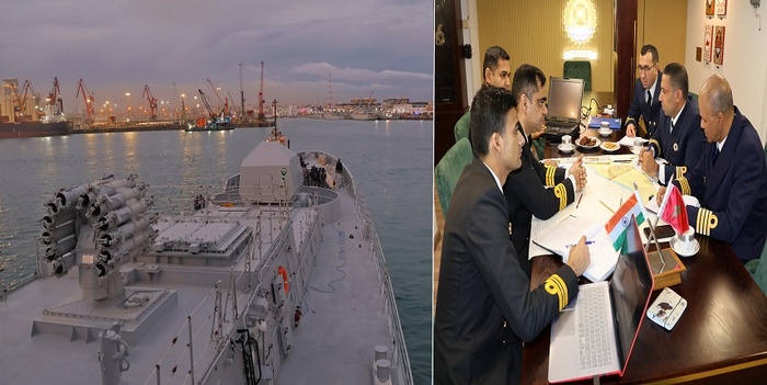 Une frégate indienne à Casablanca pour renforcer les relations avec la Marine Royale Une frégate indienne à Casablanca pour renforcer les relations avec la Marine Royale