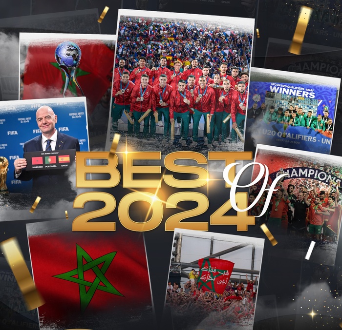 Maroc: Les trois fiertés sportives de l'an 2024 ! Maroc: Les trois fiertés sportives de l'an 2024 !