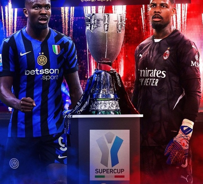 Supercoupe d’Italie: Le derby de Milan en finale Supercoupe d’Italie: Le derby de Milan en finale