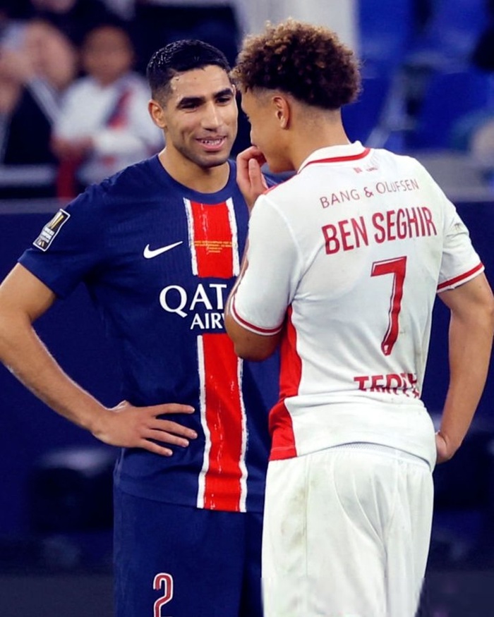 Trophée des Champions : Hakimi vainqueur de Ben Seghir ! Trophée des Champions : Hakimi vainqueur de Ben Seghir !