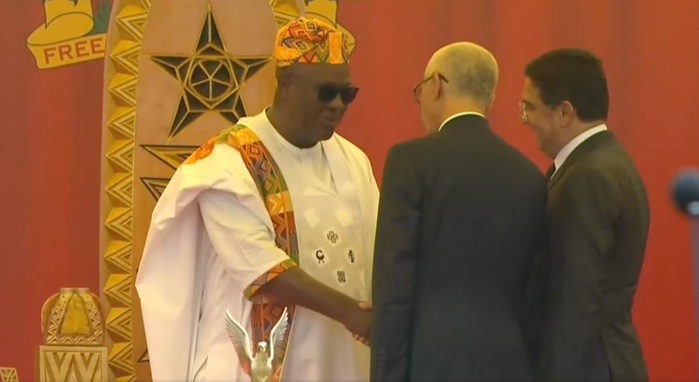 Talbi Alami représente Sa Majesté le Roi à la cérémonie d’investiture du Président élu de la République du Ghana Talbi Alami représente Sa Majesté le Roi à la cérémonie d’investiture du Président élu de la République du Ghana