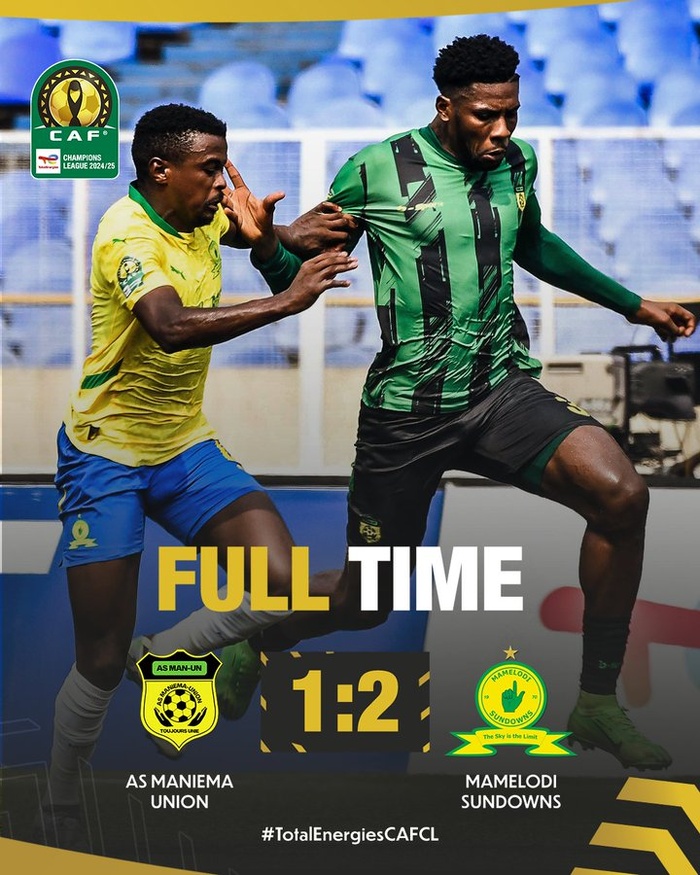 LCD (groupe B) : Les Sundowns vainqueurs de Maniema LCD (groupe B) : Les Sundowns vainqueurs de Maniema