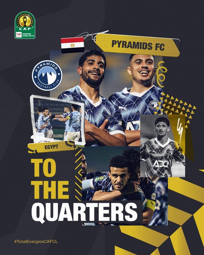 LDC. (groupe D): Les Pyramids en quart de finale LDC. (groupe D): Les Pyramids en quart de finale