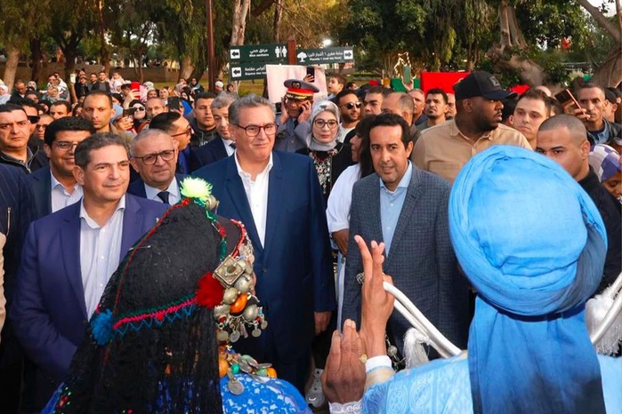 Nouvel An Amazigh 2975: Akhannouch visite le Salon de l'artisanat d'Agadir Ida-Outanane Nouvel An Amazigh 2975: Akhannouch visite le Salon de l'artisanat d'Agadir Ida-Outanane