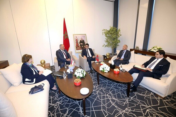 Bensaid s'entretient à Rabat avec plusieurs de ses homologues arabes Bensaid s'entretient à Rabat avec plusieurs de ses homologues arabes